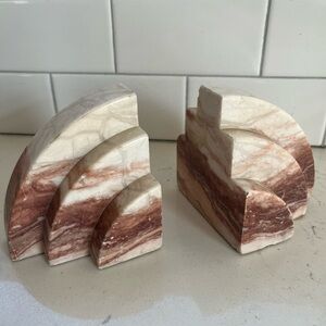 Alabaster Bookends (Pair)